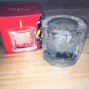 Studio Nova Holiday Bells Frosted Crystal Candle